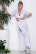 Костюм пляжный Тропикана (белый) К10421 LT Collection
