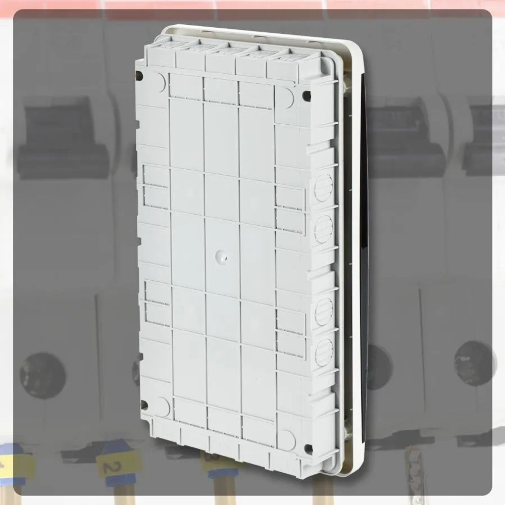 IEK TEKFOR Корпус пласт. ЩРВ-П-36 IP41 черн. прозр. дверь