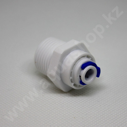 Фитинг QT-22A прямой 1/4"(f) x 1/2"(НР)