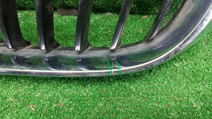 Решетка радиатора левая BMW 3er F34 (2013-2019)