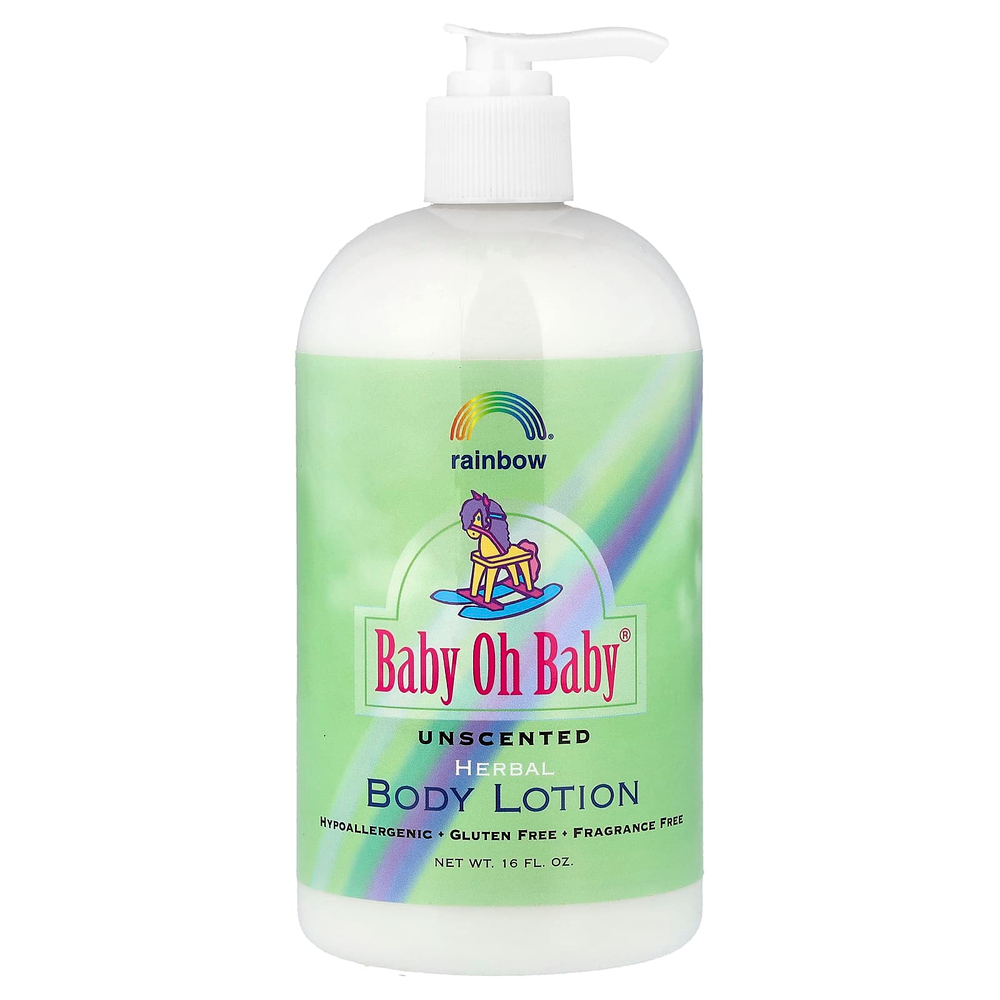 Rainbow Research, Baby Oh Baby®, травяной лосьон для тела, без запаха, 16 жидк. унций