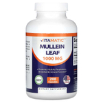 Vitamatic, коровяк, лист, 200 капсул (333 мг в 1 капсуле)