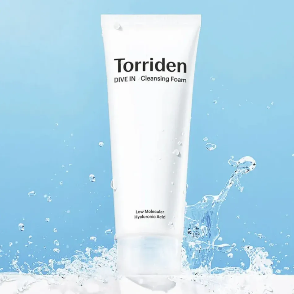 Torriden Dive on low molecular hyaluronic Гипоаллергенная пенка для умывания 150 мл