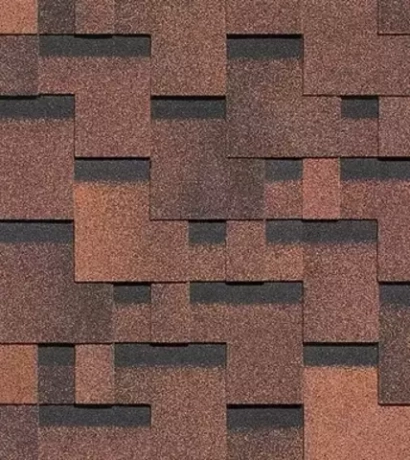 Гибкая черепица Docke PREMIUM Двухслойная "Генуя" Кофе 3м2