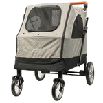 Коляска прогулочная Mr.Kranch для собак и кошек большая выставочная (макс. нагрузка 55 кг) серая