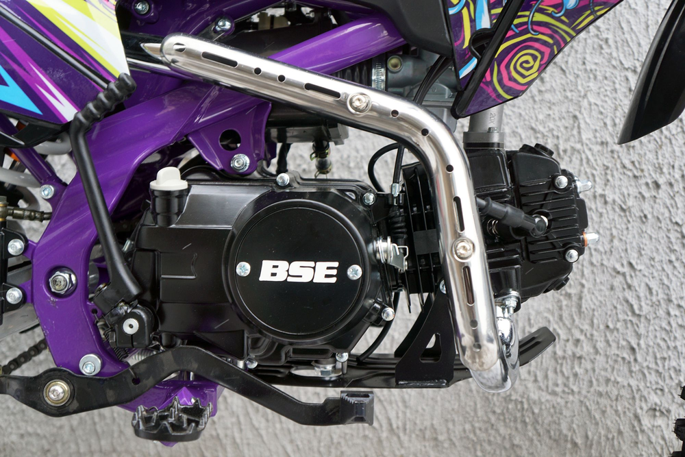 Питбайк BSE MX125 17/14 Purple Dragon