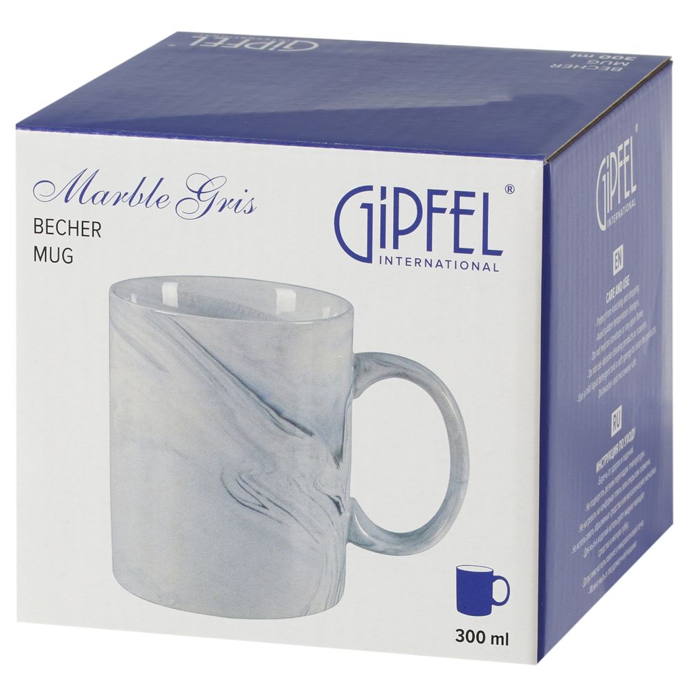 Кружка Gipfel Marble Gris 52693 300 мл