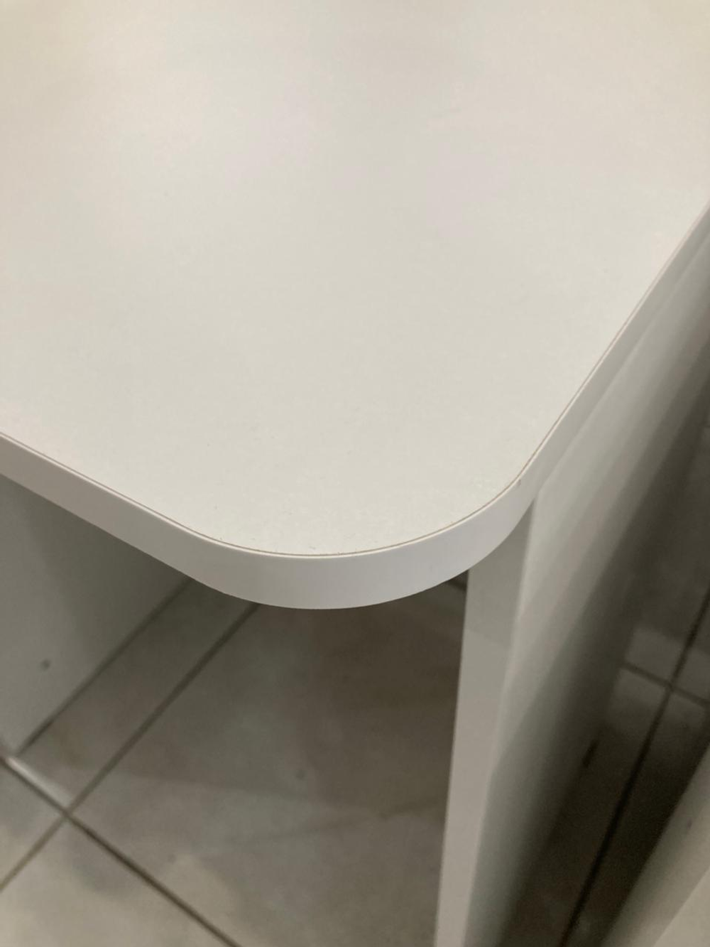 Стол письменный Паскаль белый/цемент светлый