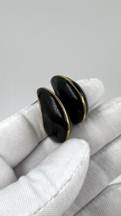 Серьги в виде капли