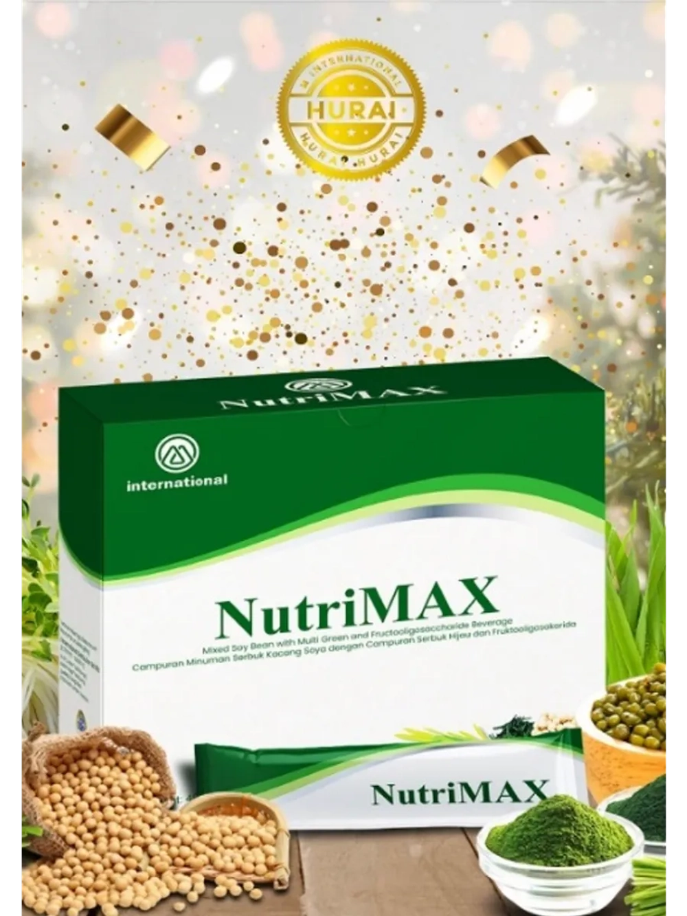 NutriMAX Жиросжигающий протеиновый коктейль (15 саше)