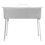 Коптильня двухъярусная 500 x 270 x 175 мм, нержавеющая сталь, 0.8 мм, с поддоном, на ножках, Camping Palisad