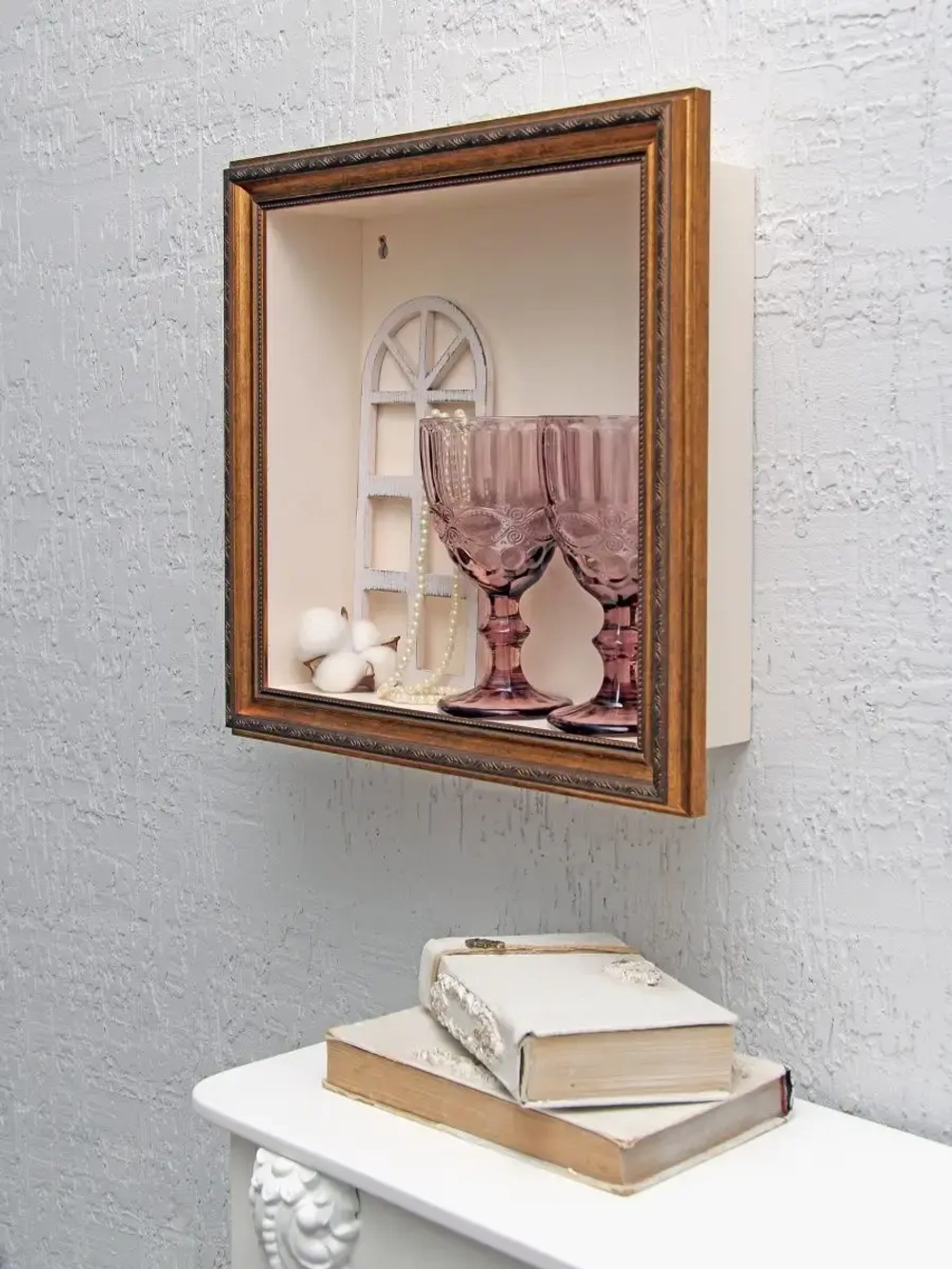 Полка настенная навесная