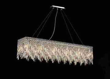 F52-L1200*W280*H270 CHROME (1) Люстра (в 2-х коробках) NW