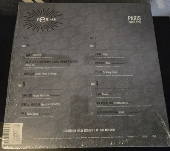 Various – Rex Club Presents Drum 'N' Bass - 2LP