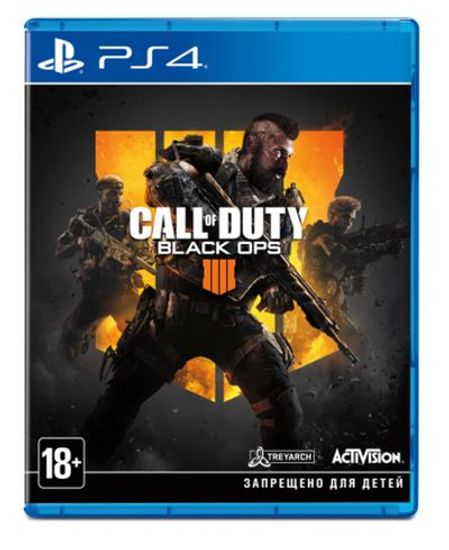 PS4 Call of Duty: Black Ops 4 Требуется PS+  (Б/У, Полностью на русском языке, CUSA-12448)