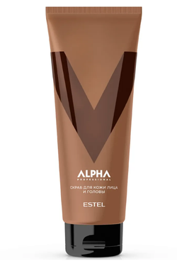 СКРАБ ДЛЯ КОЖИ ЛИЦА И ГОЛОВЫ ESTEL ALPHA PRO