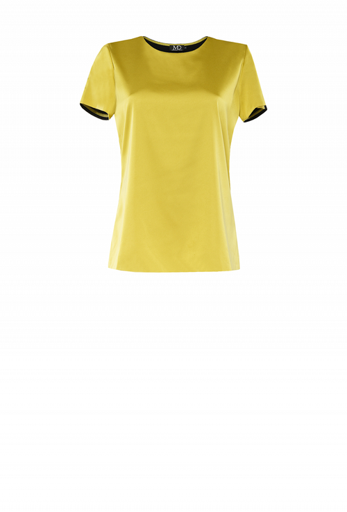 Футболка свободного кроя оливковая 22-19 SS