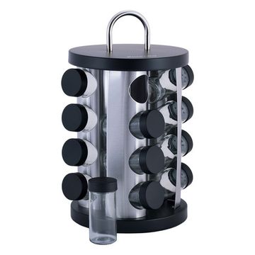 Набор ёмкостей для специй 16 шт. Kamille КМ-7043 на круглой подставке