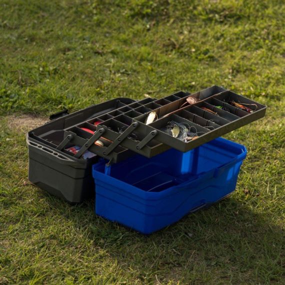Ящик для снастей NISUS Tackle Box трехполочный синий (N-TB-3-B)