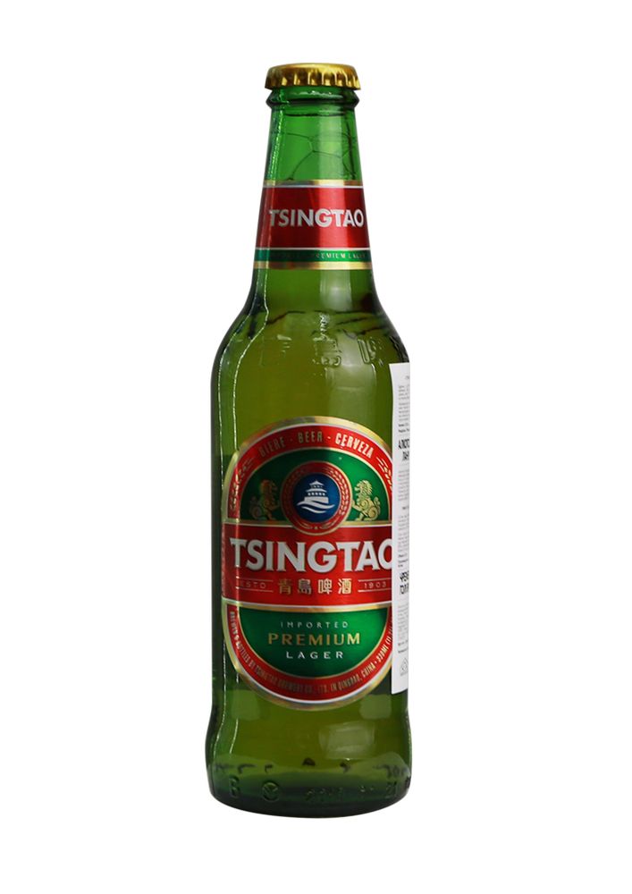 Пиво Tsingtao Beer светлое фильтрованное 0.33 л.ст/бутылка