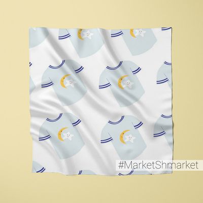 Платок с принтом 