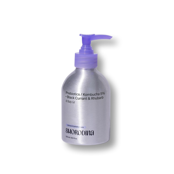 Гель для душа с пребиотиками и комбучей 250 ml (Smorodina)