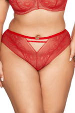 Трусики-слипы со средней линией талии Crown (Размер: XXXL) (Цвет: красный)