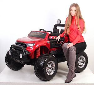 Детский электромобиль FORD RANGER MONSTER TRUCK 4WD DK-MT550 Красный