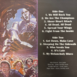 Виниловая пластинка Queen – News Of The World LP