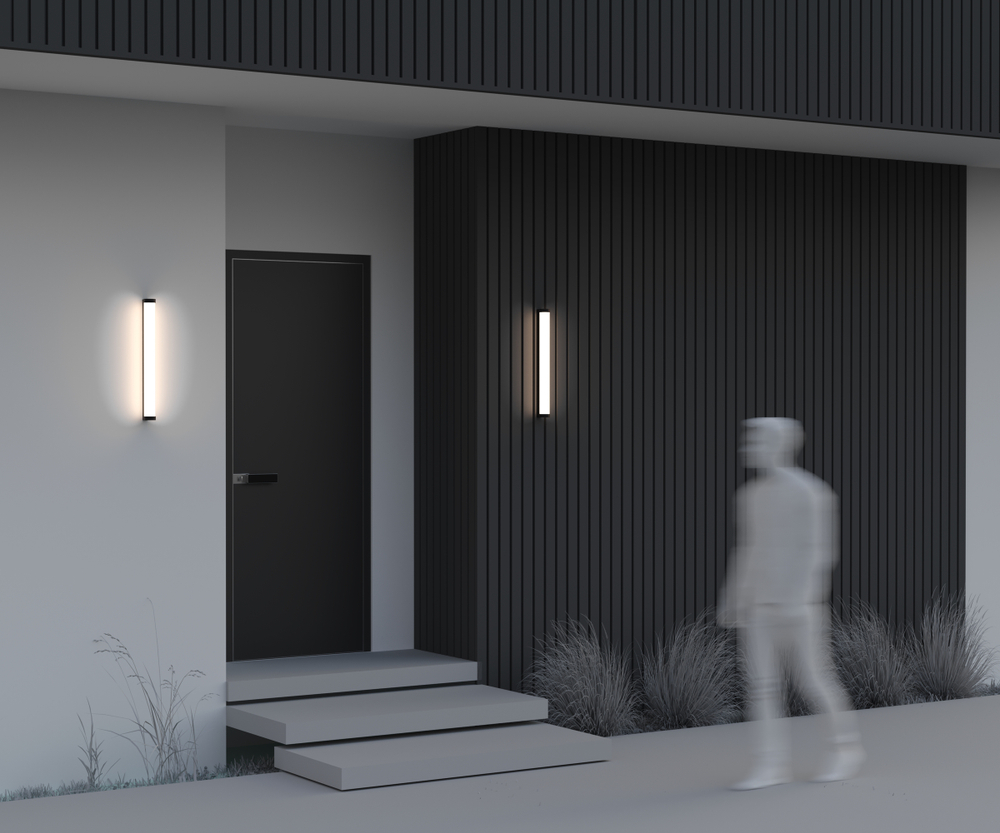 Уличный настенный светильник Outdoor O482WL-L16B3K