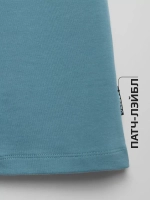 Штаны для девочки клеш голубые