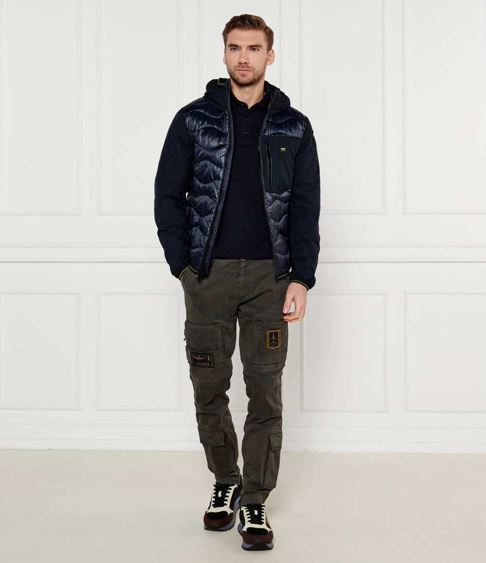 Пуховая куртка ALBERT BLAUER - темно-синий(BLUC08034 006355)
