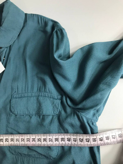 Рубашка Benetton вискозная, визуально на 44 размер