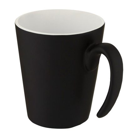 Oli керамическая кружка объемом 360 мл с ручкой (Белый)