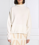 Хлопковый свитер Liviana Conti - белый(F2WB49)