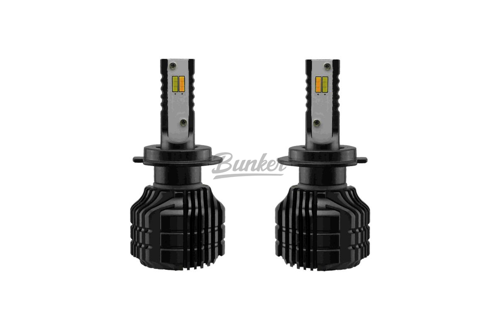 Cветодиодные лампы Sariti F5 цоколь H7 3000К/6000K,12V ( EMC )