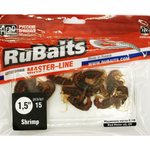 Рыболовные, силиконовые приманки. Рачки мормыш RuBaits Shrimp креветка. Набор для рыбалки на щуку, судака, окуня, форель. Зимняя рыбалка, микроджиг.