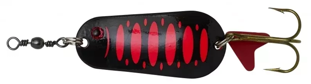 Блесна DAM EFFZETT STANDART UV Active 16гр - Fluo Red/Black UV