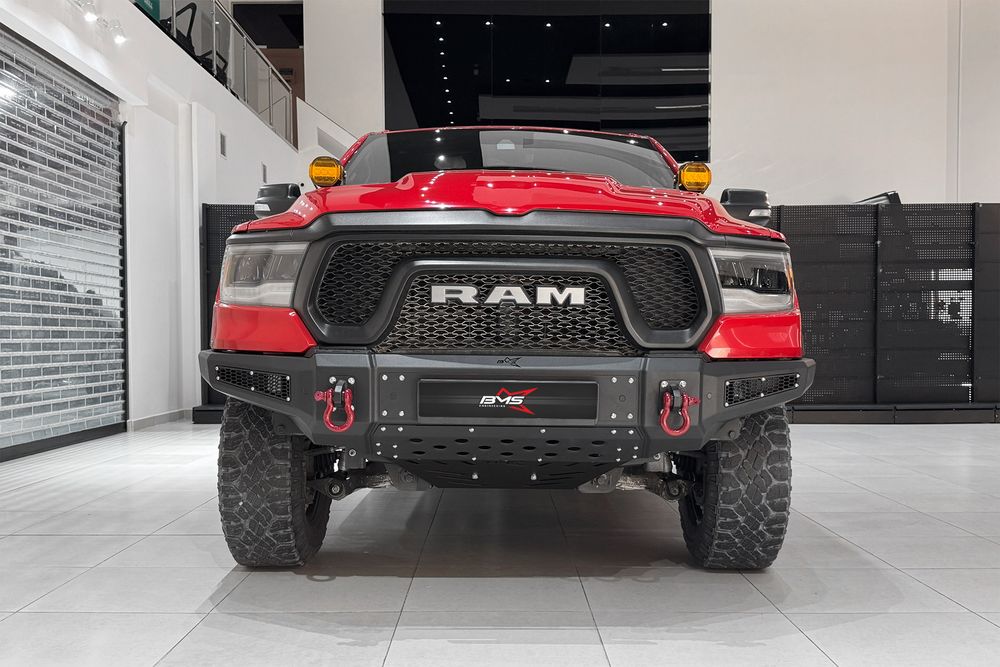 Бампер силовой передний BMS PRO-Line для Додж РАМ 1500 Rebel 2019-2024