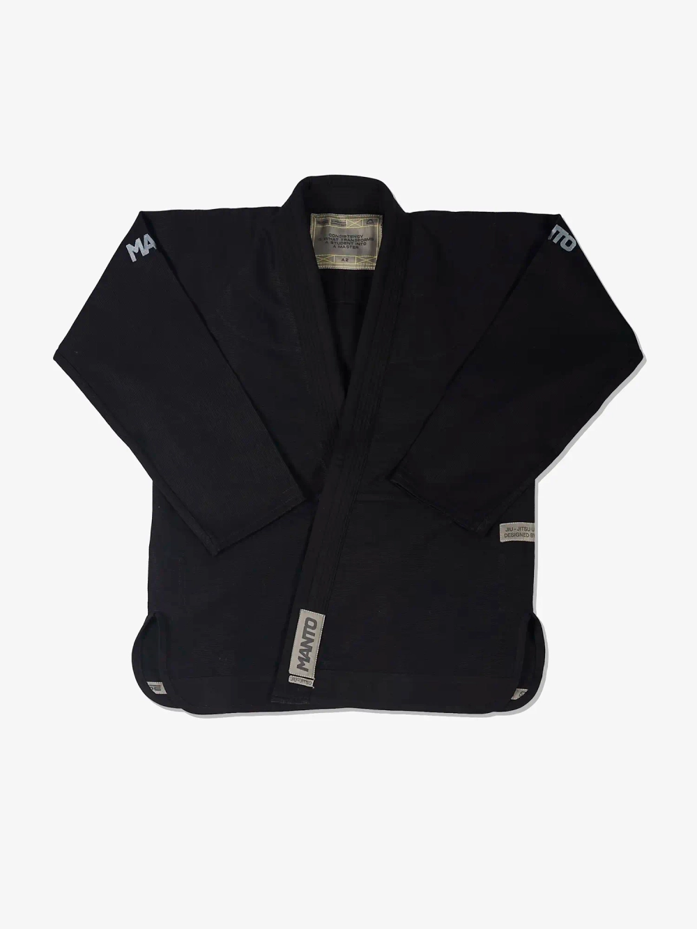 Кимоно MANTO "RISE 2.0" BJJ GI чёрное