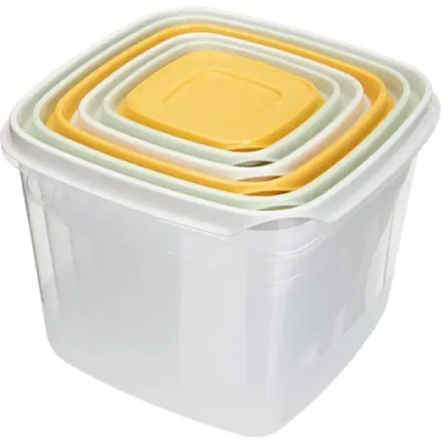 Набор контейнеров 6шт (0,12л+0,25л+0,45л+0,75л+1,2л+2л) микс