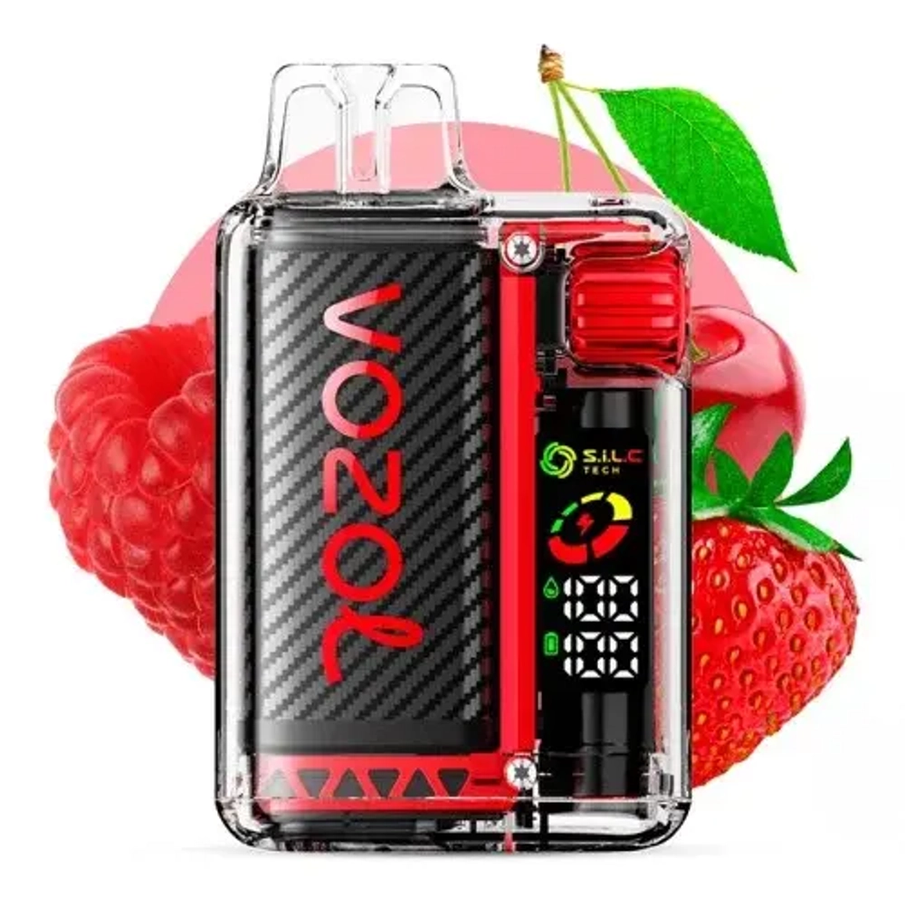 Vozol Vista 20000 - Strawberry Raspberry Cherry (5% nic)