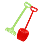 Набор лопата и грабли 7037 (Юг-пласт)