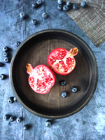 Деревянная тарелка Art of Siberia из массива сибирского кедра T222