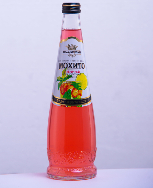 Напиток безалкогольный газированный Аква Кристалл Лимонад, 0,5 л.