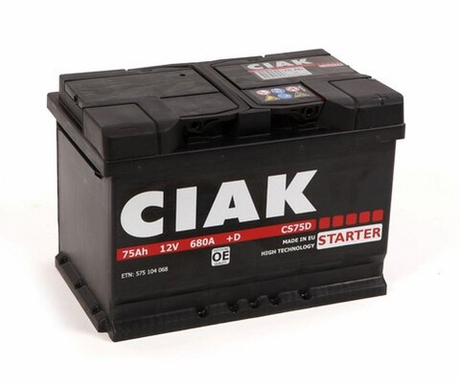 CIAK Starter - CS75D-CSS - Starter Battery