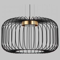 Подвесной светильник Imex MD.2310 MD.23105-1-P-BK+BR