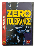 Картридж Zero Tolerance (Sega Genesis)