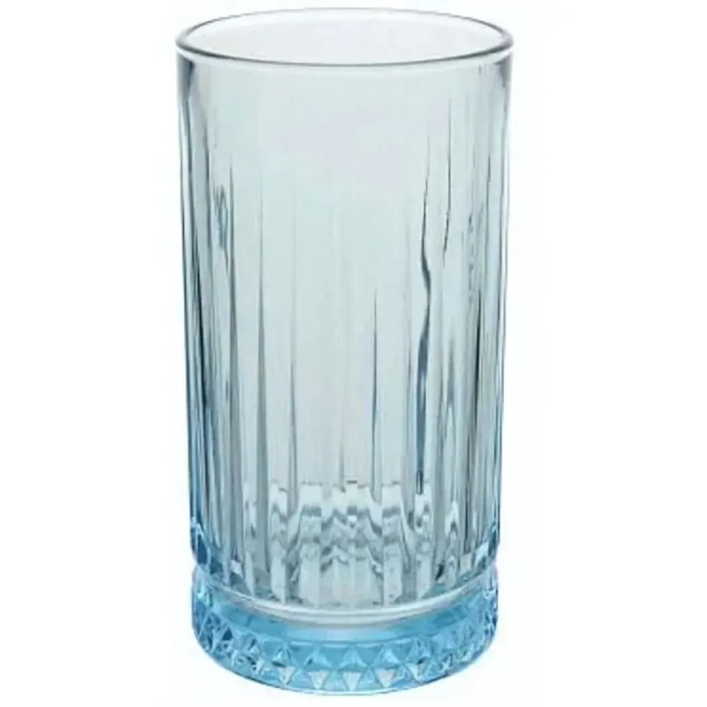 Набор стаканов Элизия 445 мл 4шт (голубой)