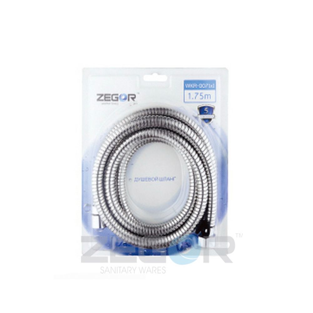 WKR-007 imp*imp 175cm, шланг душевой блистер ZEGOR